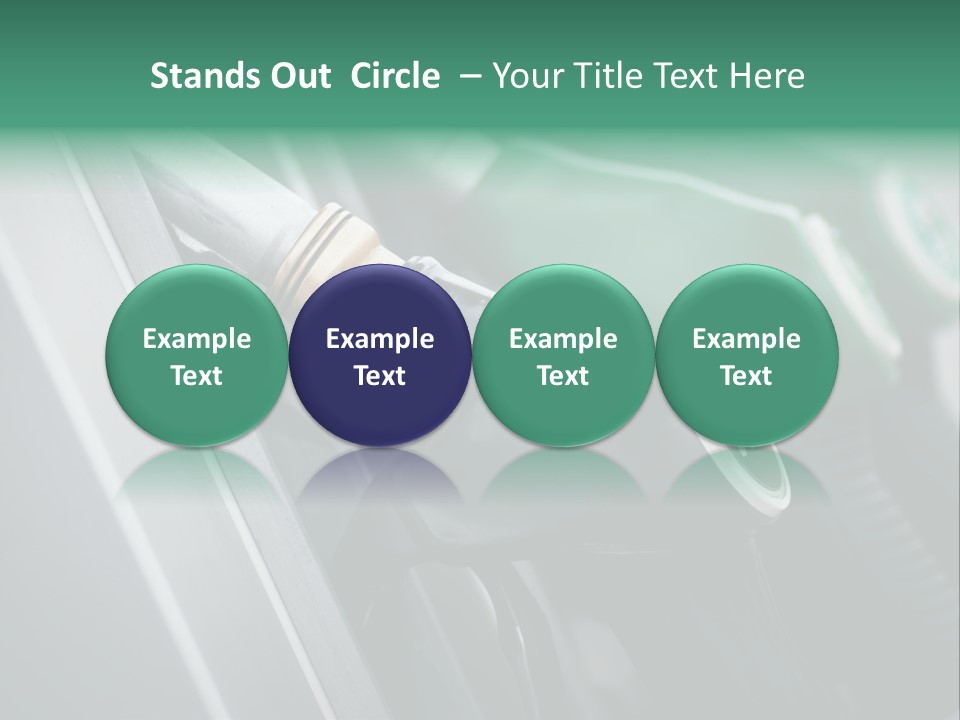 Diesel Shop Energy PowerPoint Template