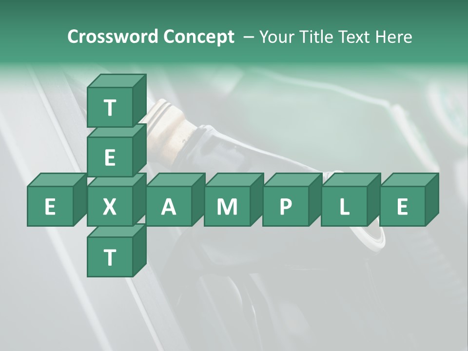 Diesel Shop Energy PowerPoint Template