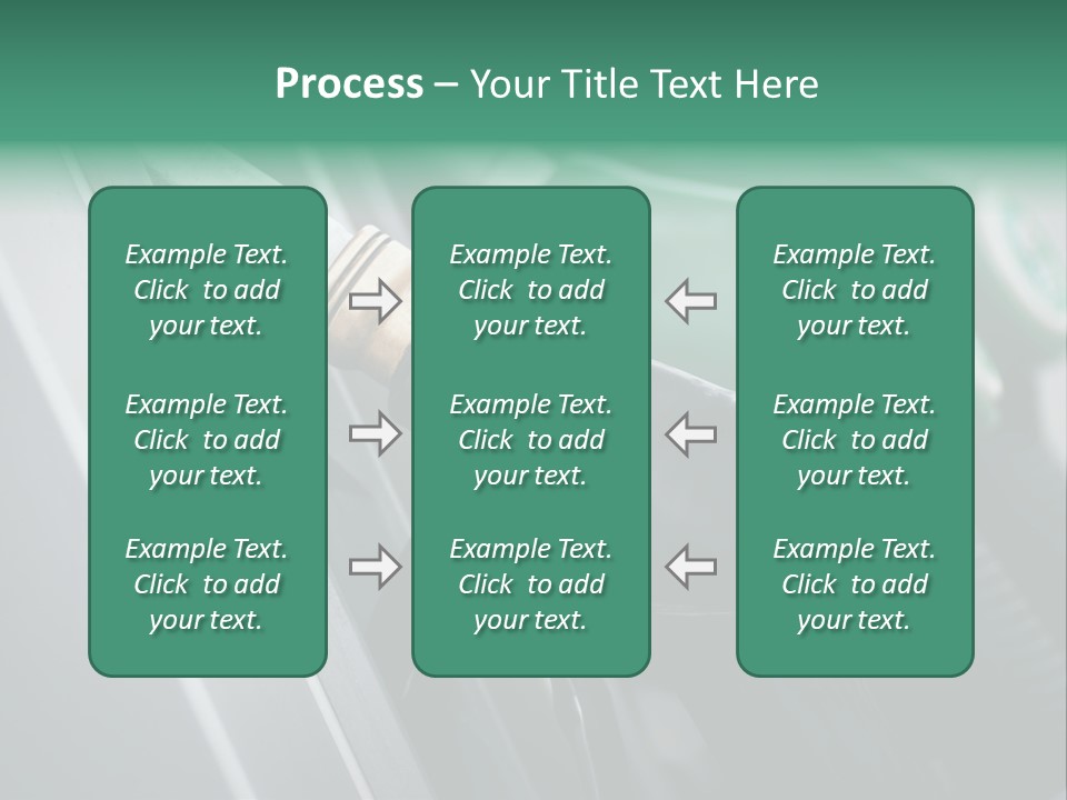 Diesel Shop Energy PowerPoint Template