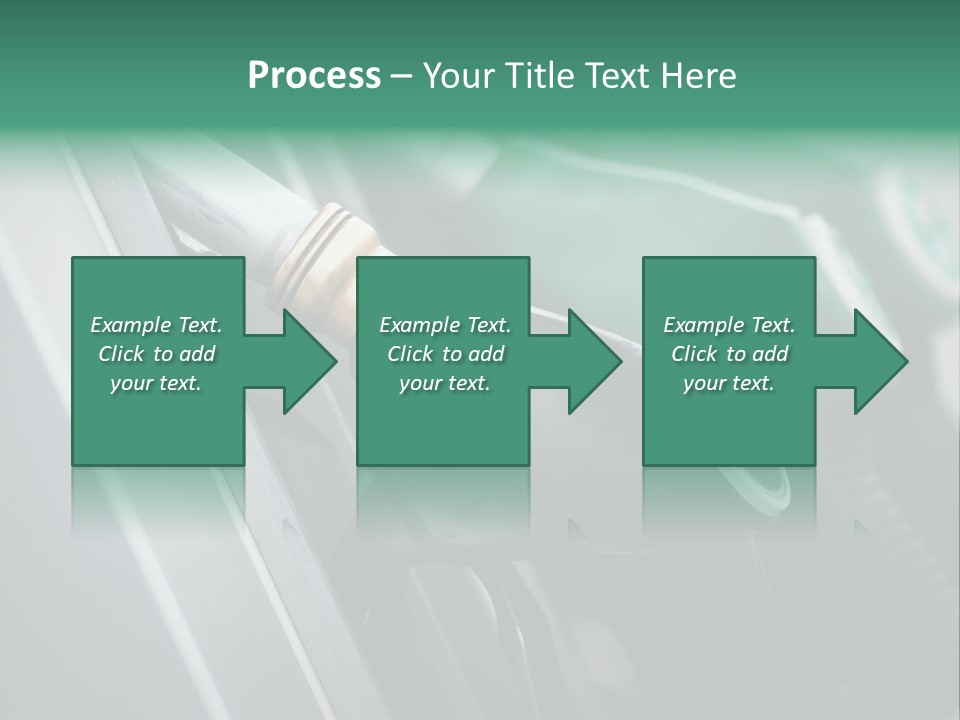 Diesel Shop Energy PowerPoint Template