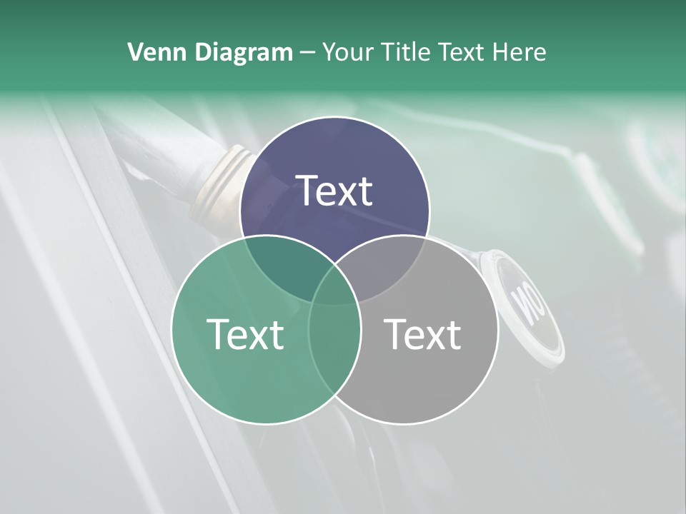 Diesel Shop Energy PowerPoint Template