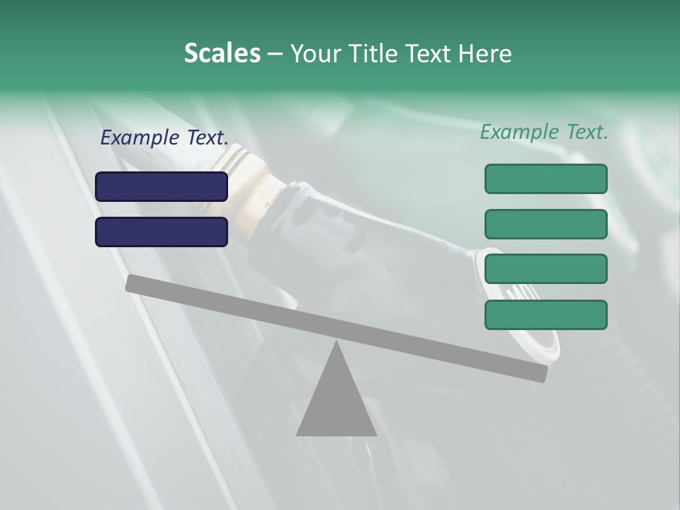 Diesel Shop Energy PowerPoint Template