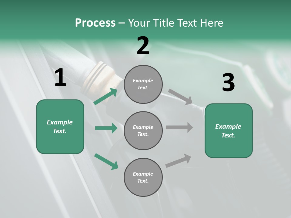 Diesel Shop Energy PowerPoint Template
