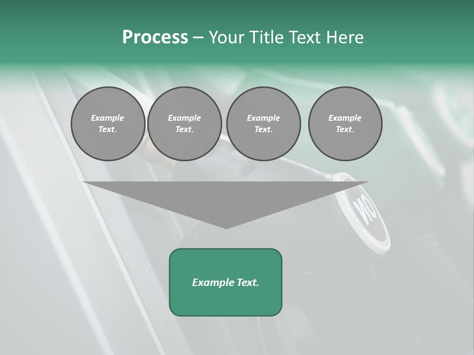 Diesel Shop Energy PowerPoint Template