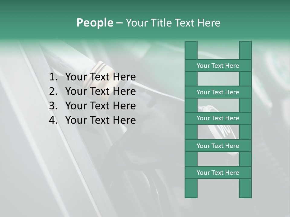 Diesel Shop Energy PowerPoint Template