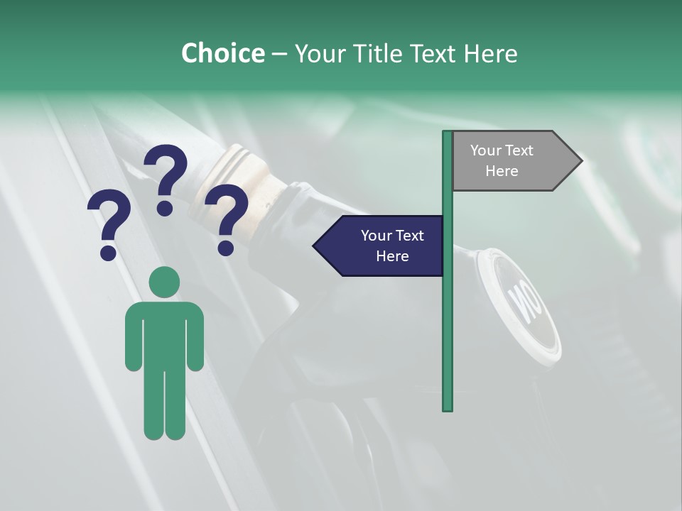 Diesel Shop Energy PowerPoint Template