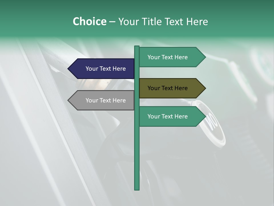 Diesel Shop Energy PowerPoint Template