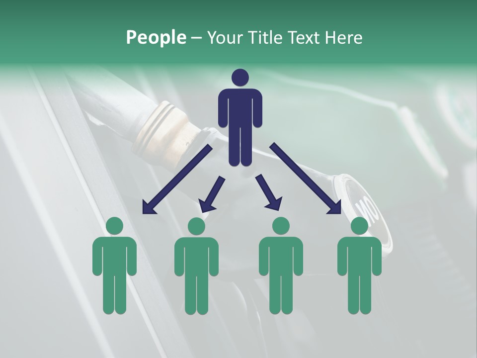 Diesel Shop Energy PowerPoint Template