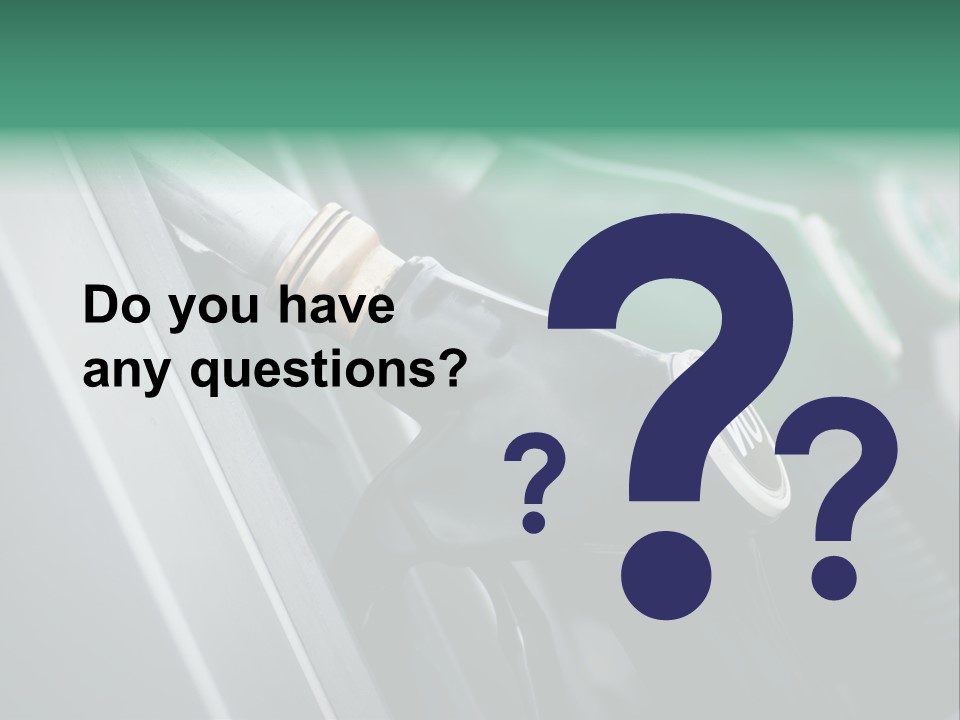 Diesel Shop Energy PowerPoint Template