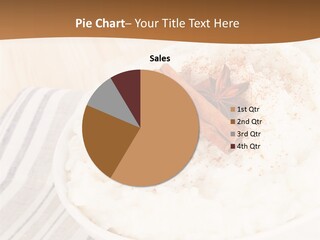 Bowl Creamy Gastronomy PowerPoint Template