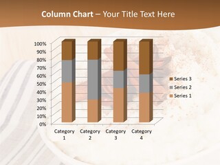 Bowl Creamy Gastronomy PowerPoint Template