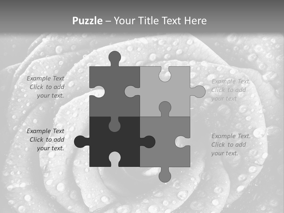 Grunge Beauty Romantic PowerPoint Template