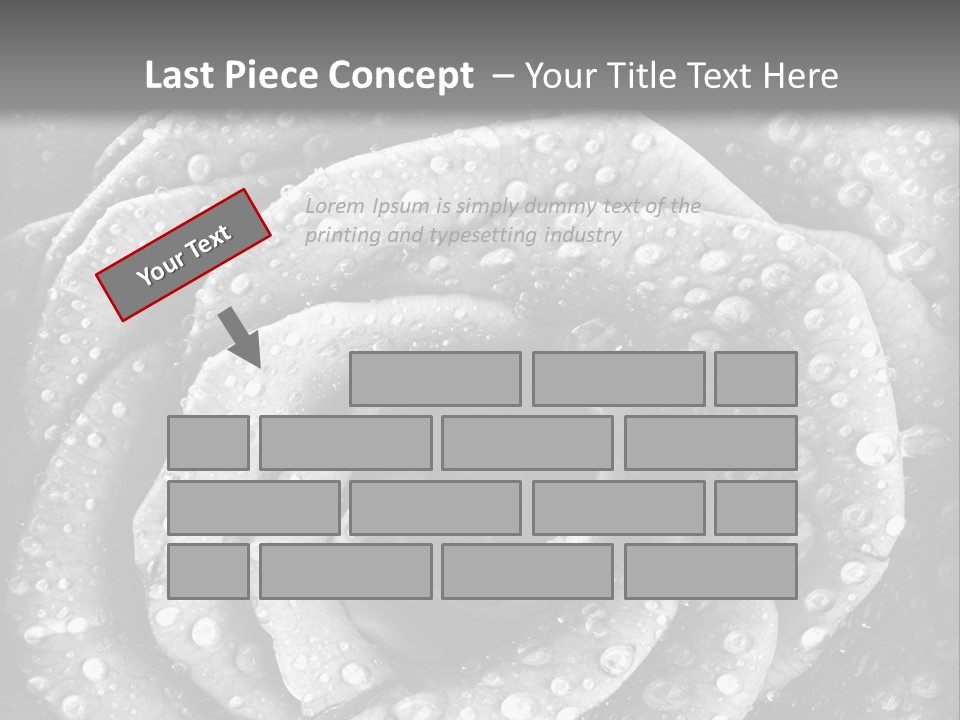Grunge Beauty Romantic PowerPoint Template