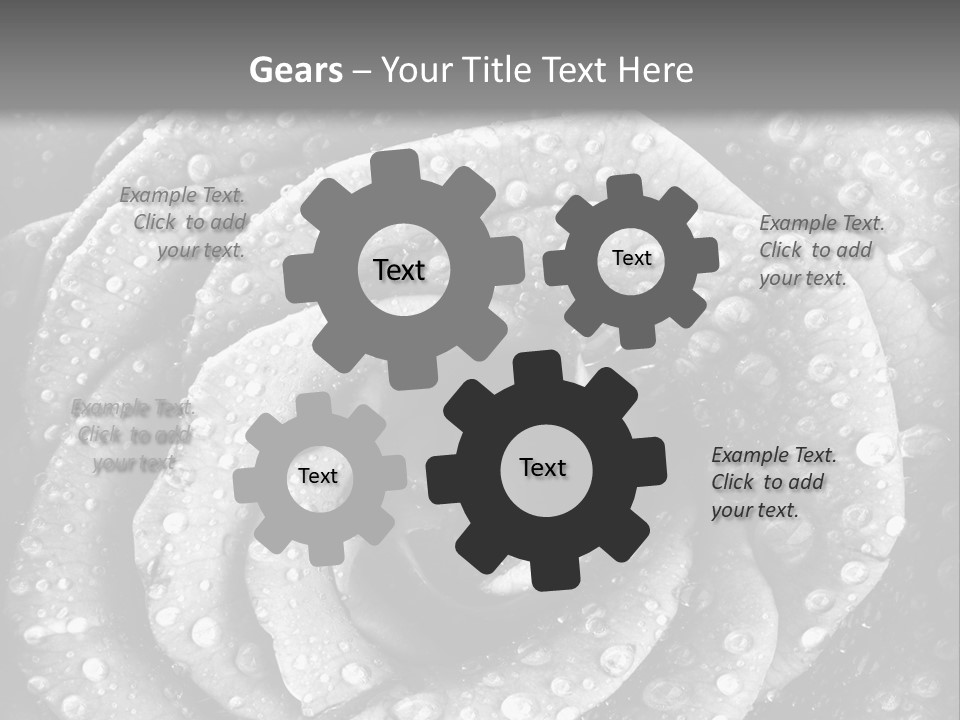 Grunge Beauty Romantic PowerPoint Template