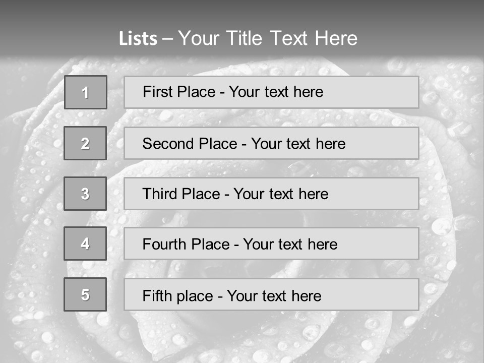 Grunge Beauty Romantic PowerPoint Template