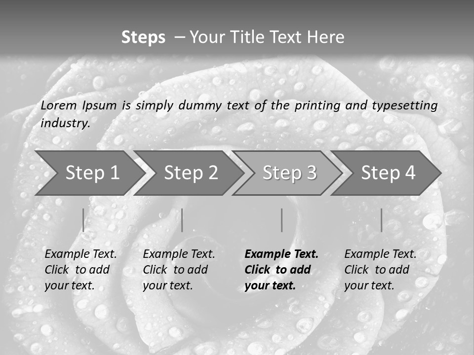 Grunge Beauty Romantic PowerPoint Template