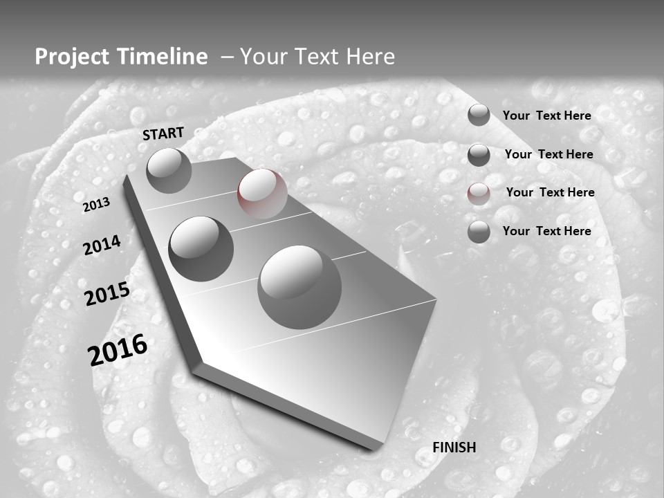 Grunge Beauty Romantic PowerPoint Template