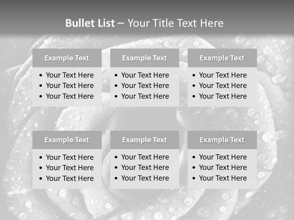 Grunge Beauty Romantic PowerPoint Template