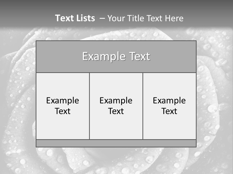 Grunge Beauty Romantic PowerPoint Template