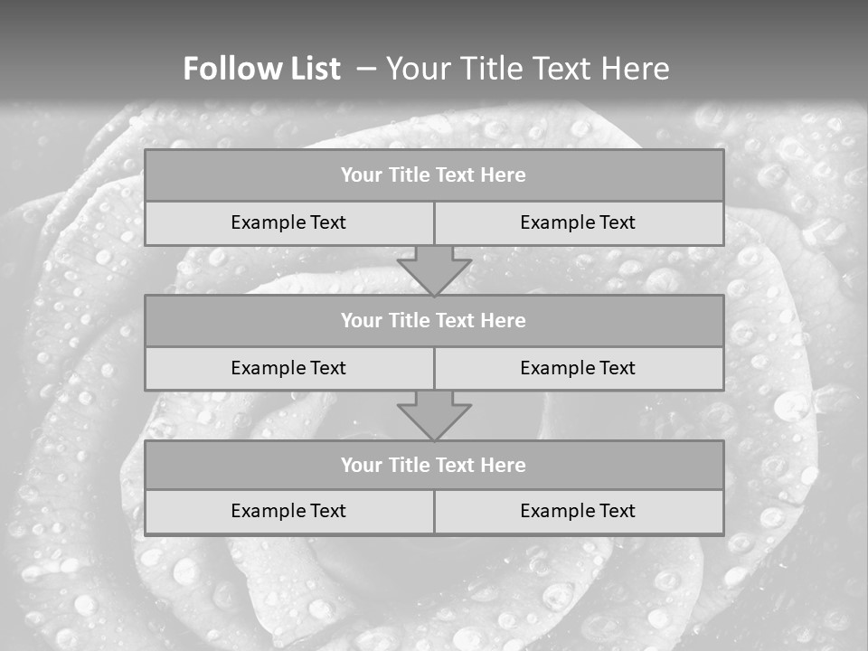 Grunge Beauty Romantic PowerPoint Template