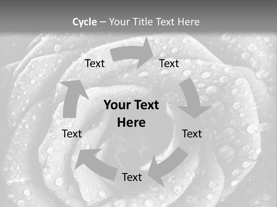 Grunge Beauty Romantic PowerPoint Template