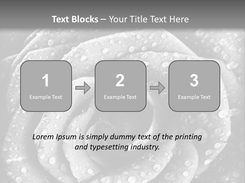 Grunge Beauty Romantic PowerPoint Template