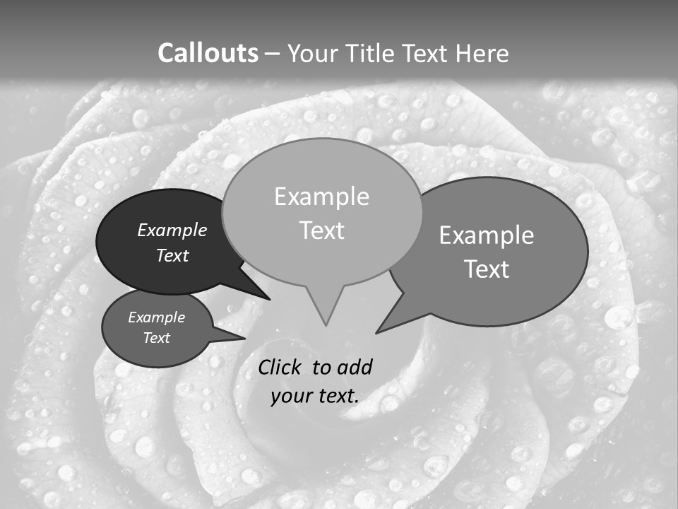 Grunge Beauty Romantic PowerPoint Template