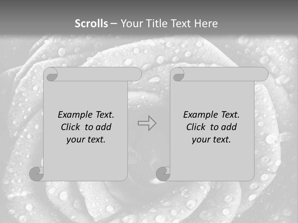 Grunge Beauty Romantic PowerPoint Template