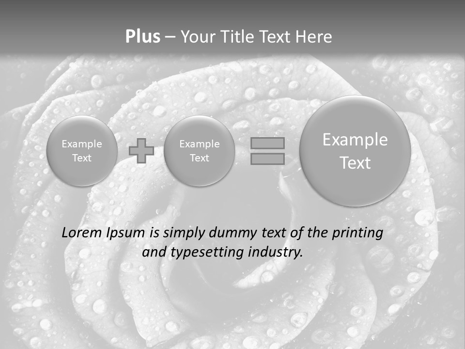 Grunge Beauty Romantic PowerPoint Template
