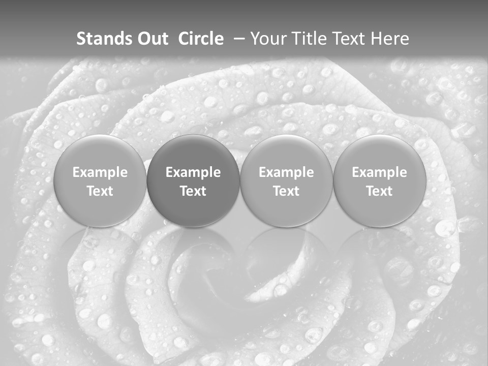 Grunge Beauty Romantic PowerPoint Template