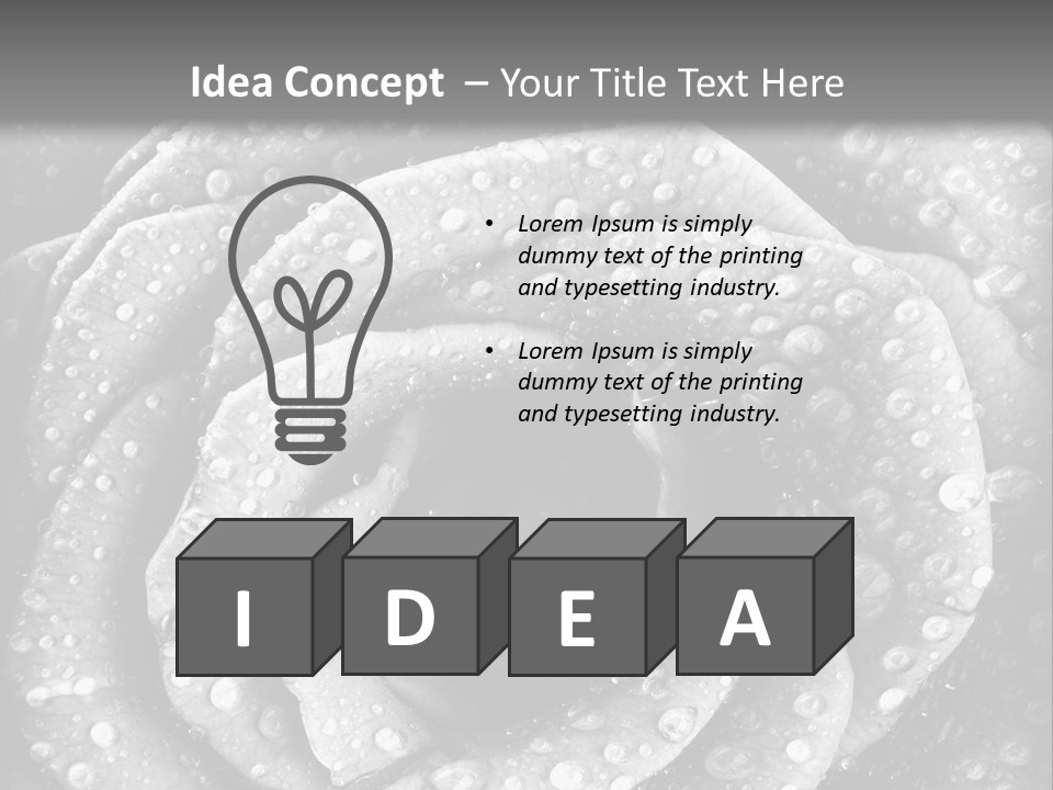 Grunge Beauty Romantic PowerPoint Template