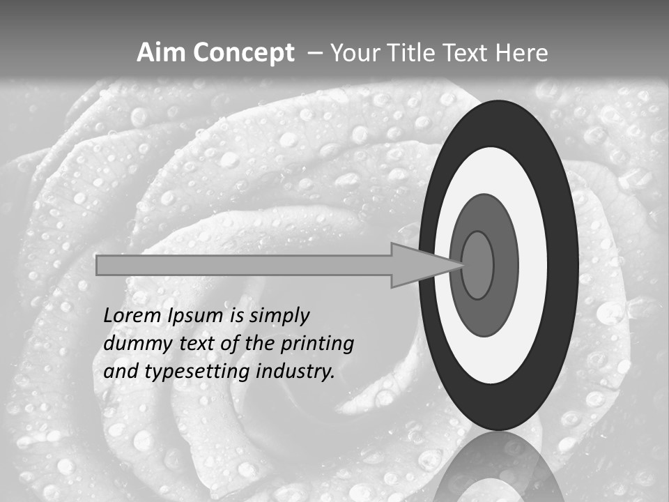 Grunge Beauty Romantic PowerPoint Template