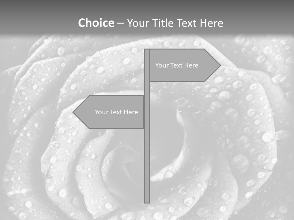 Grunge Beauty Romantic PowerPoint Template