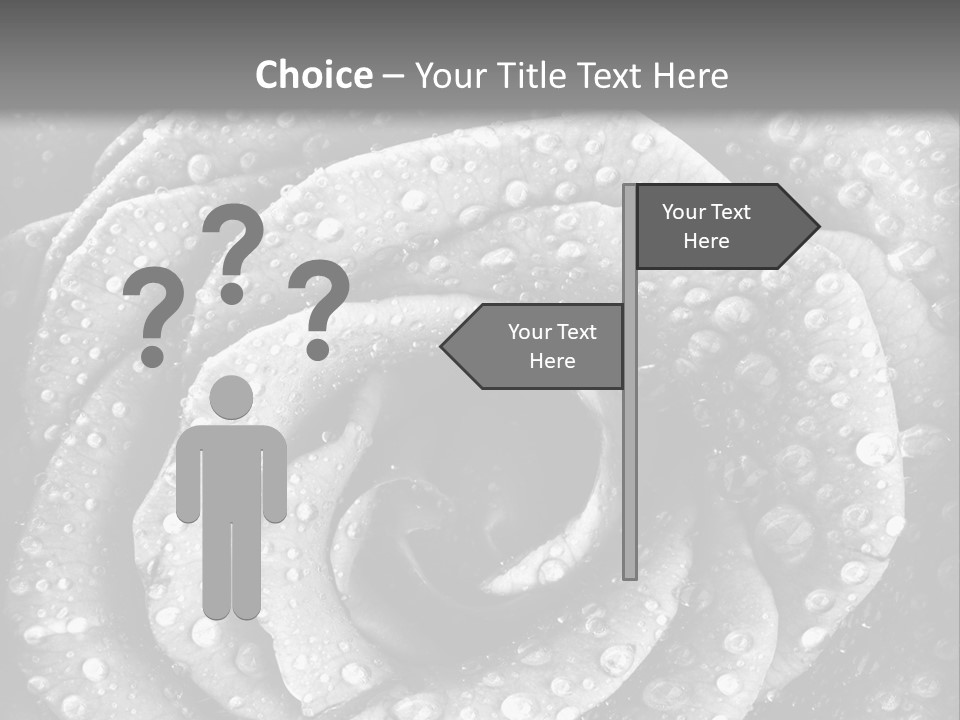 Grunge Beauty Romantic PowerPoint Template