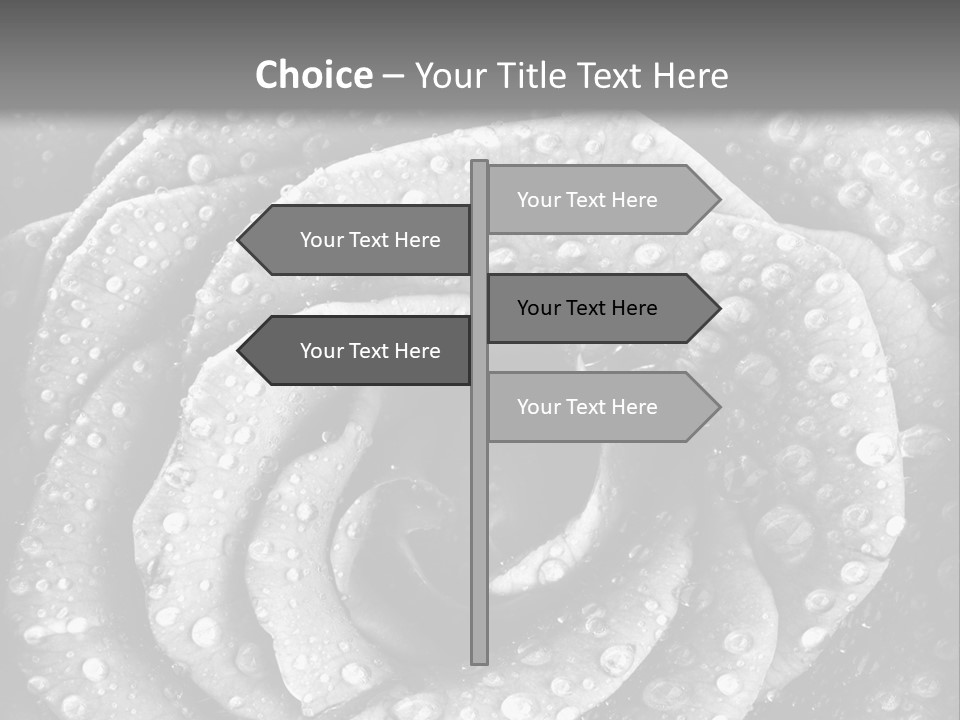 Grunge Beauty Romantic PowerPoint Template