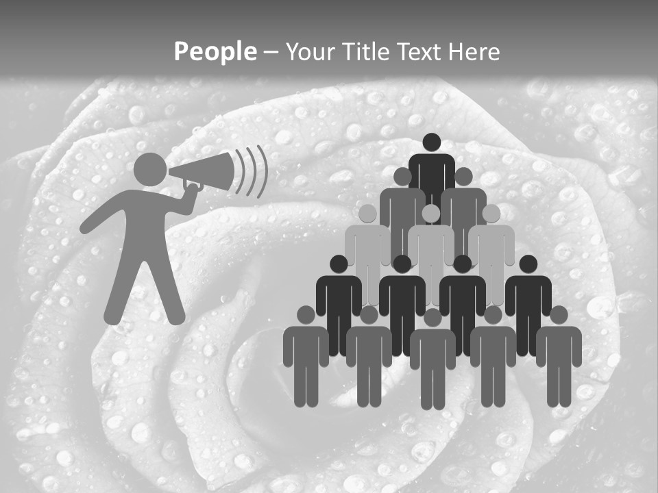 Grunge Beauty Romantic PowerPoint Template