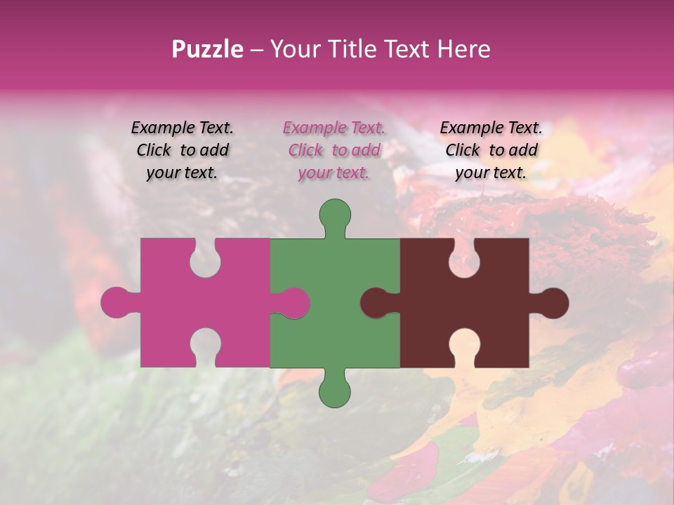 Artist Object Cutout PowerPoint Template