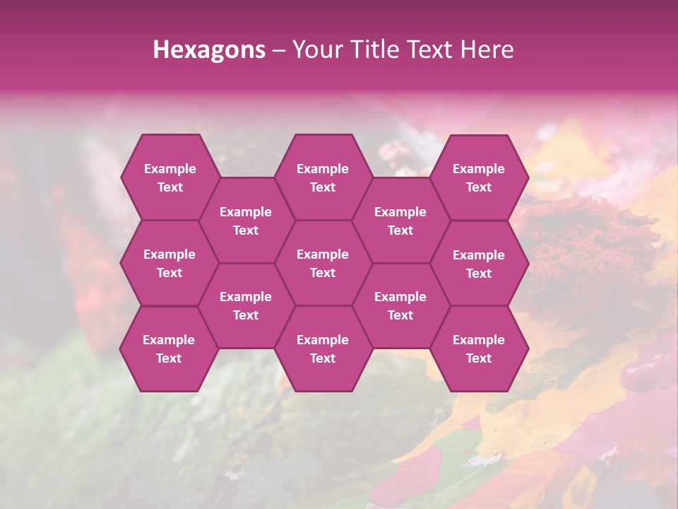 Artist Object Cutout PowerPoint Template