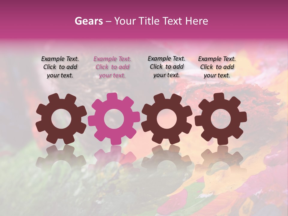 Artist Object Cutout PowerPoint Template