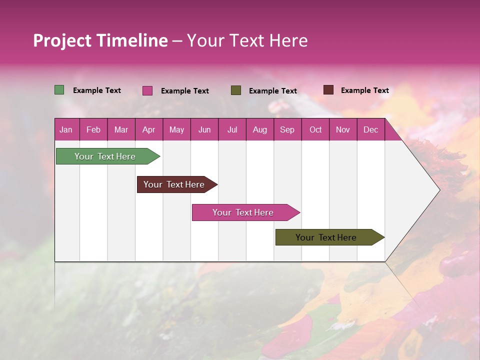 Artist Object Cutout PowerPoint Template