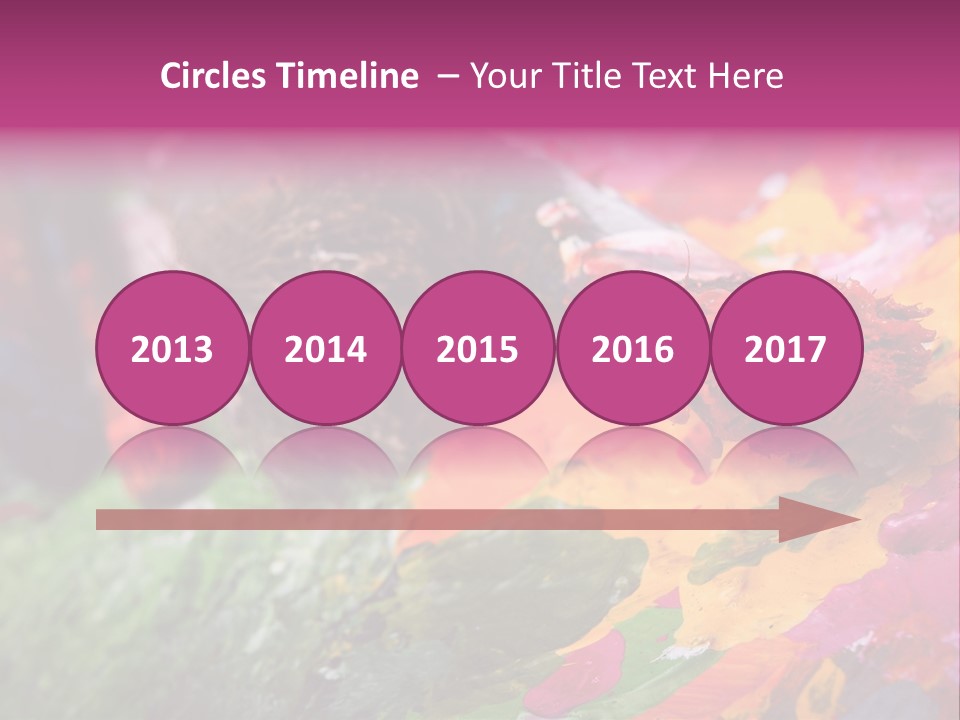 Artist Object Cutout PowerPoint Template