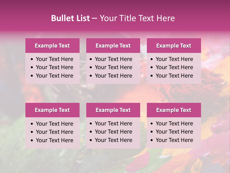 Artist Object Cutout PowerPoint Template