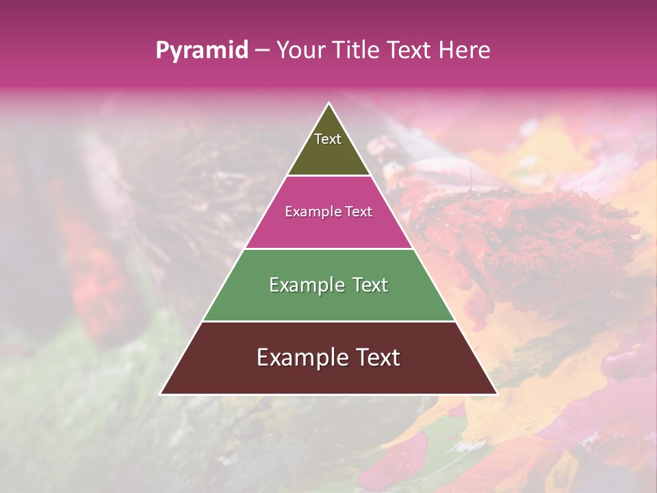 Artist Object Cutout PowerPoint Template