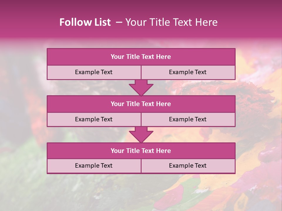 Artist Object Cutout PowerPoint Template