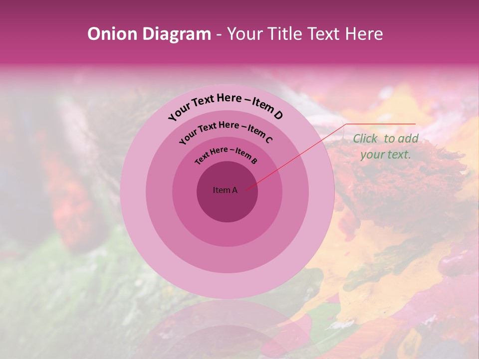 Artist Object Cutout PowerPoint Template