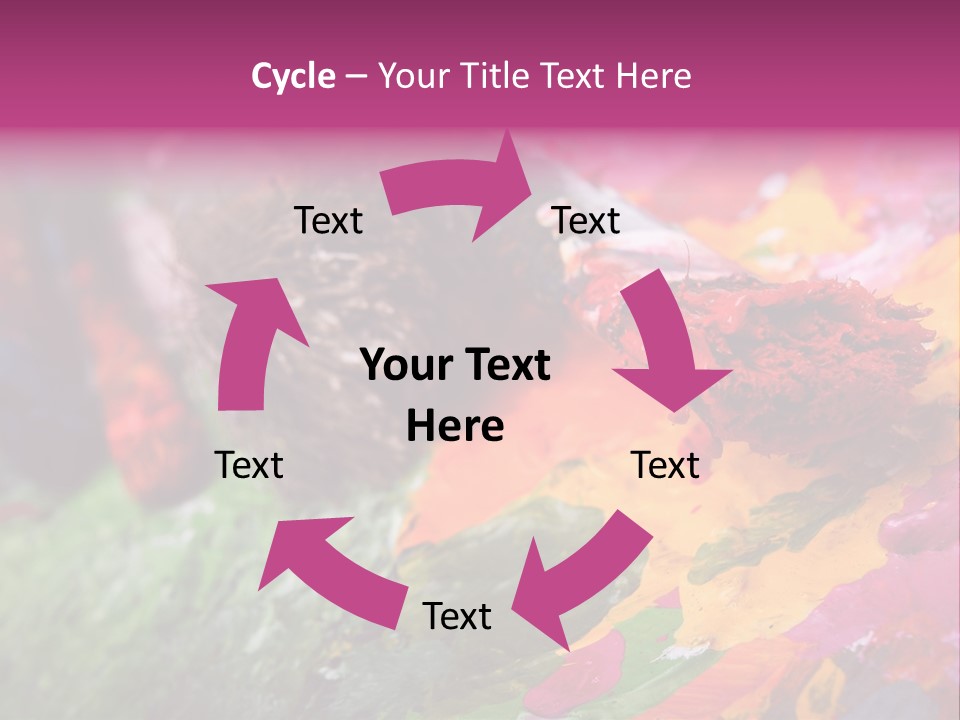 Artist Object Cutout PowerPoint Template