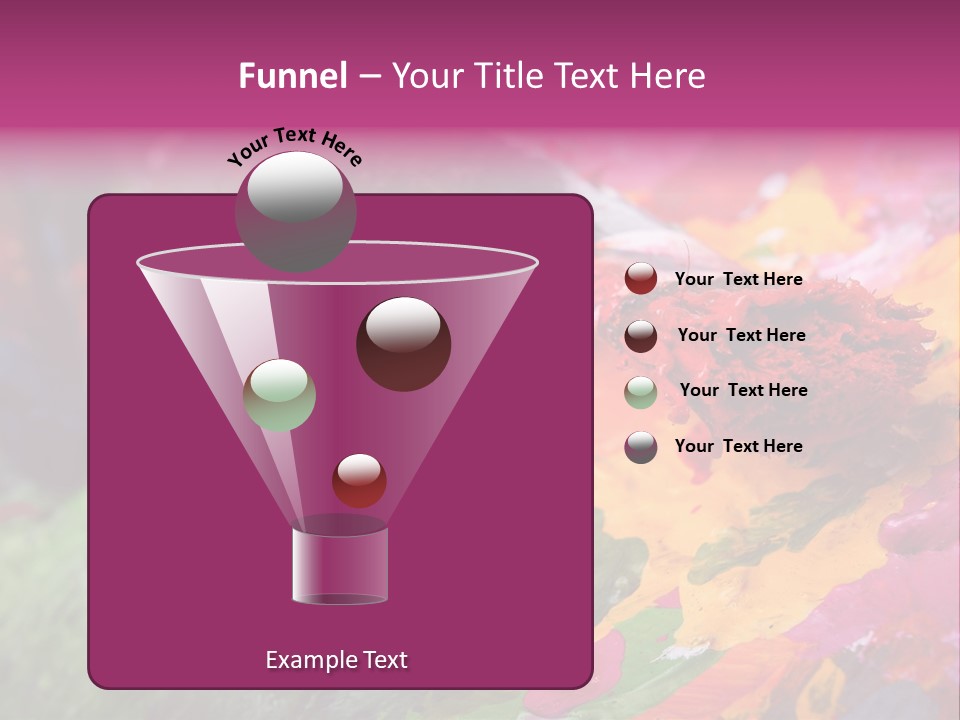 Artist Object Cutout PowerPoint Template