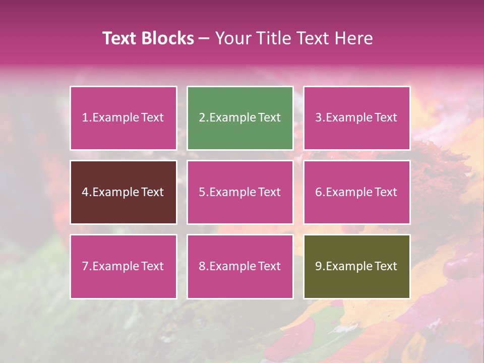 Artist Object Cutout PowerPoint Template