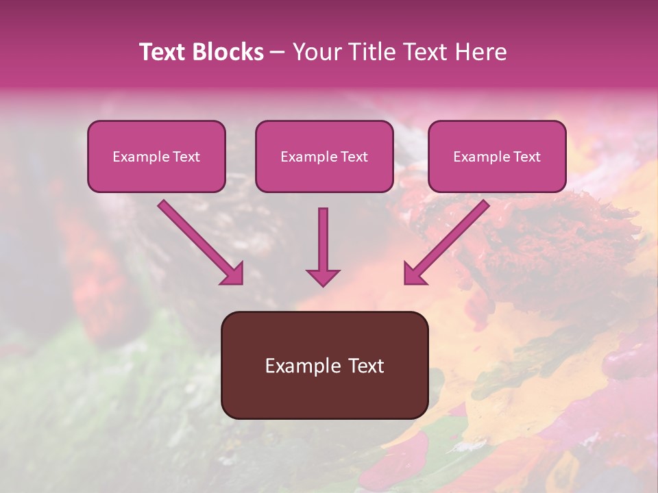 Artist Object Cutout PowerPoint Template