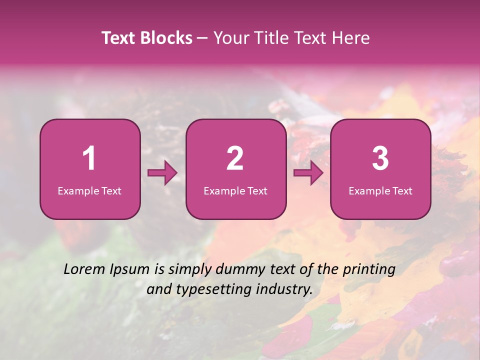 Artist Object Cutout PowerPoint Template